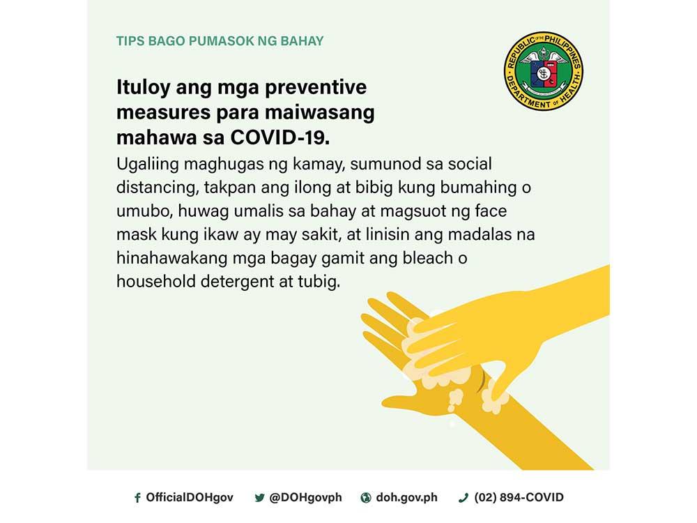 Practice preventive measures