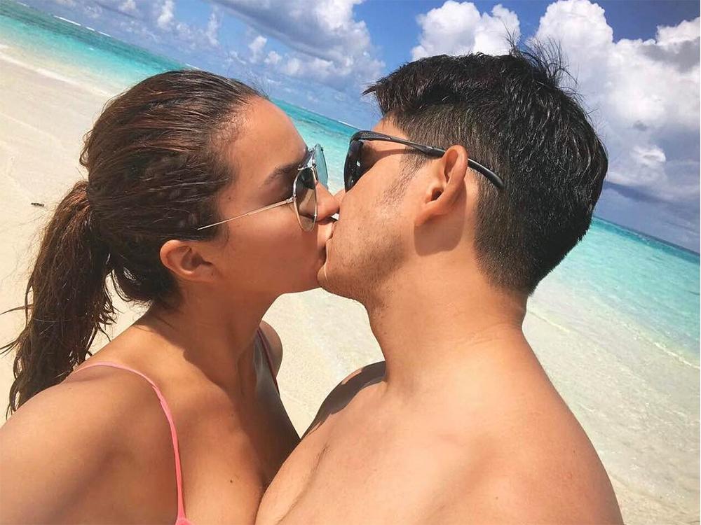 Sarah Lahbati and Richard Gutierrez 