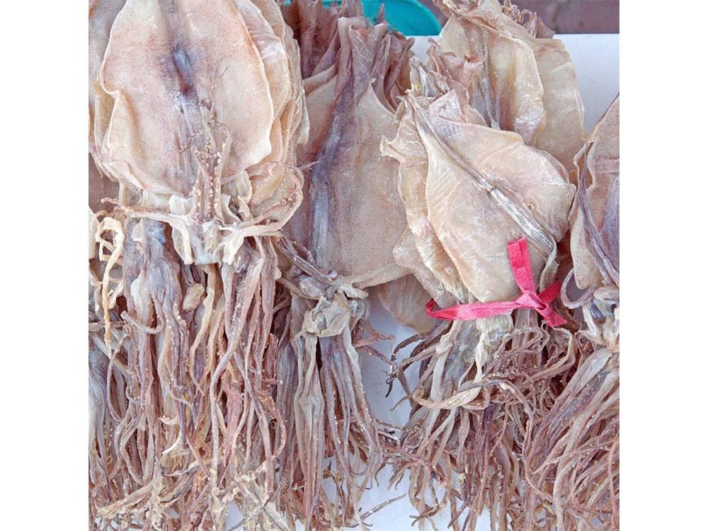 Deep-fried squid or Ojingeo twigim