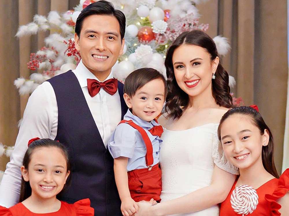 Alfred Vargas and family