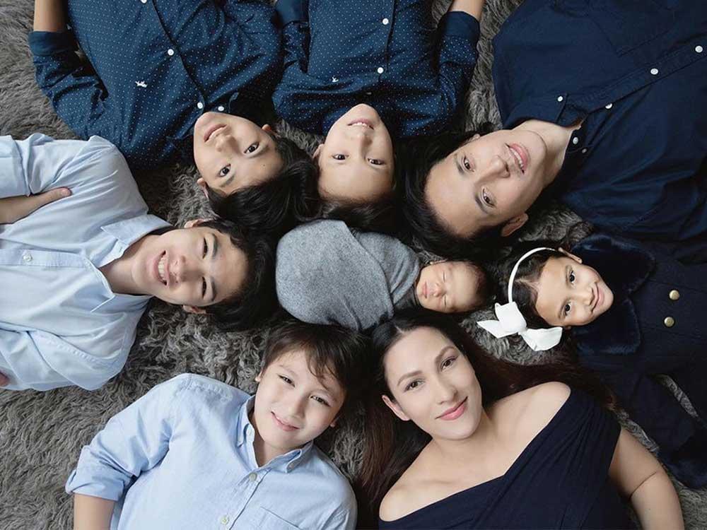 Gian Sotto and family