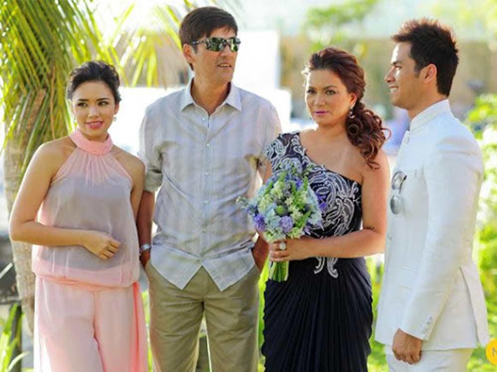 Dina Bonnevie and Vic Sotto