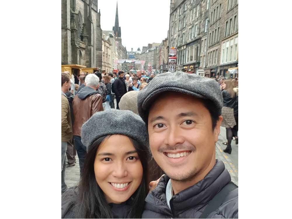 Scottish birthday celebration