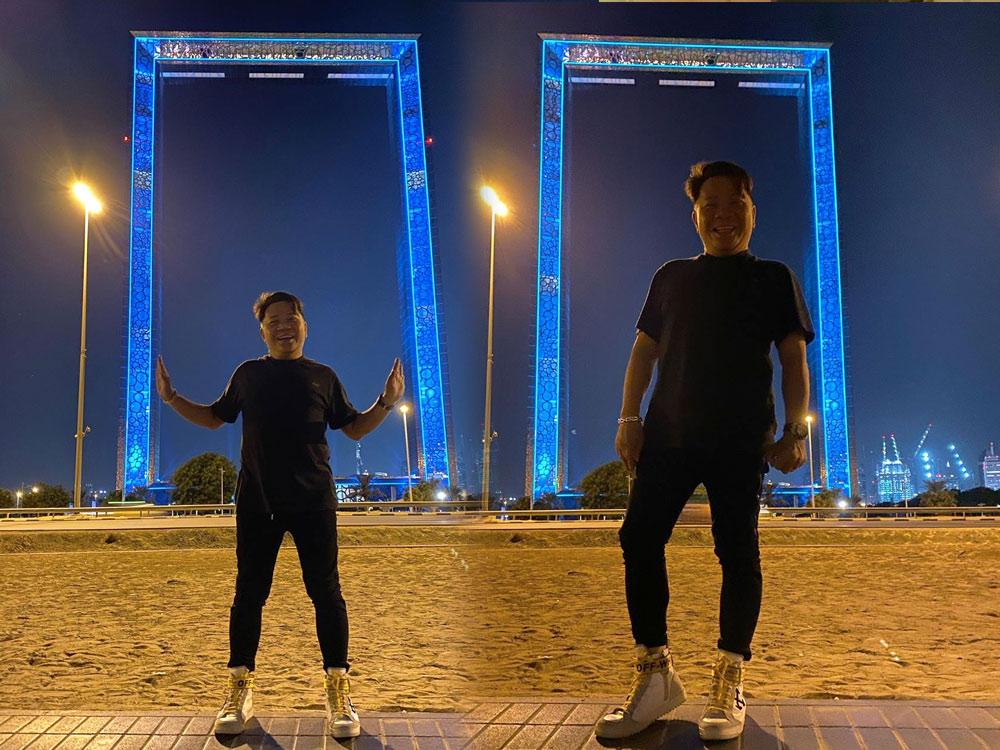 Dubai frame