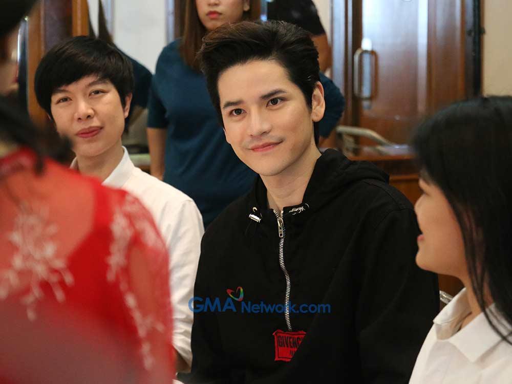 In Photos Princess Hours Lead Actor Tao Sattaphong Phiangphor Visits Gma Network Gma 