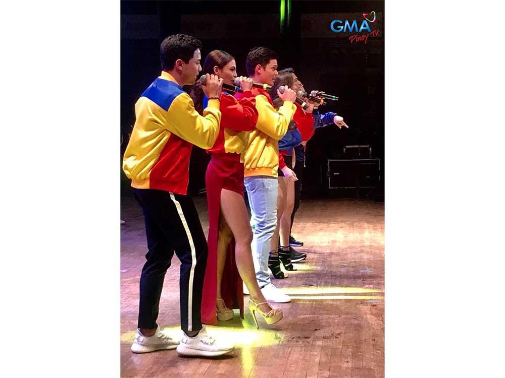 Kapuso stars on stage