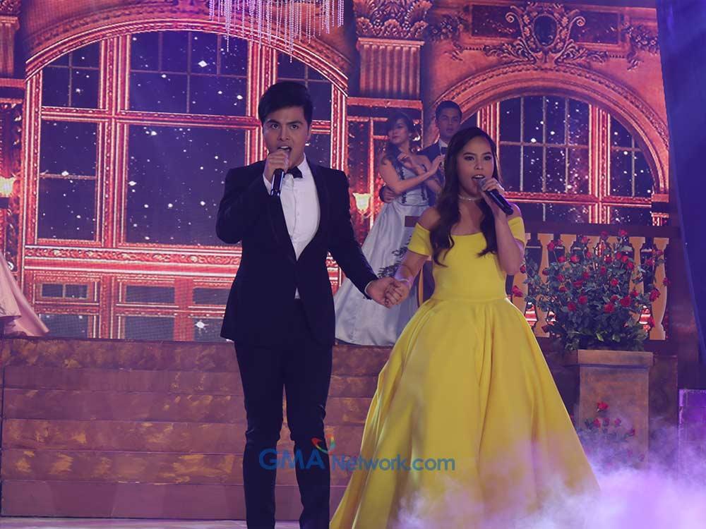 Hannah Prescillas and Mark Mabasa