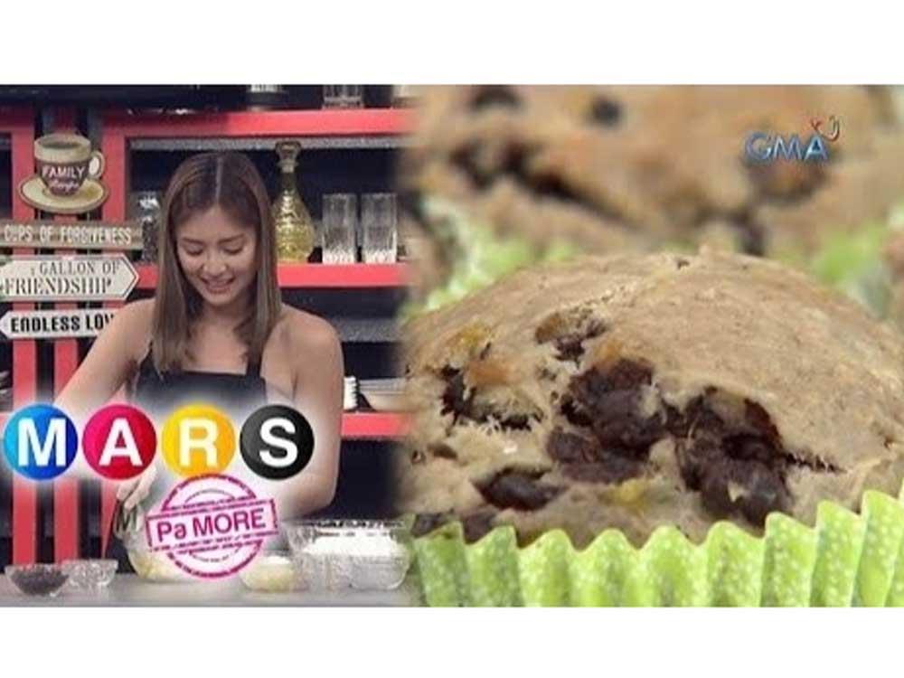 Chocolate Chip Banana Cupcake