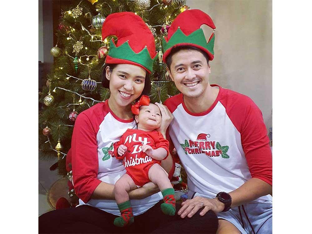 IN PHOTOS: Aicelle Santos and Mark Zambrano's family with baby Zandrine ...