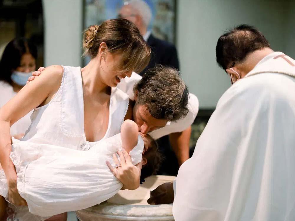 Baby Thylane's baptism