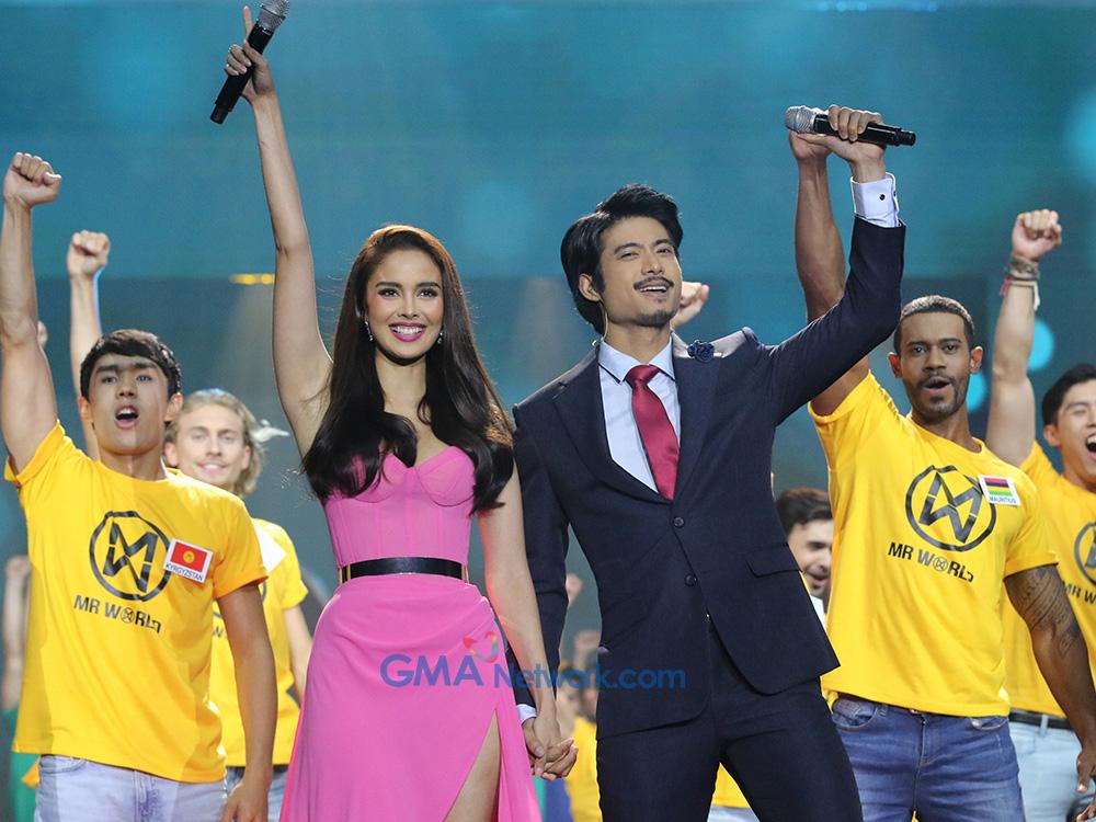 Megan Young and Mikael Daez