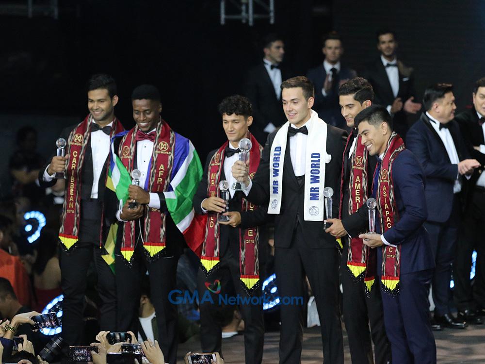 Mr. World Continental Winners