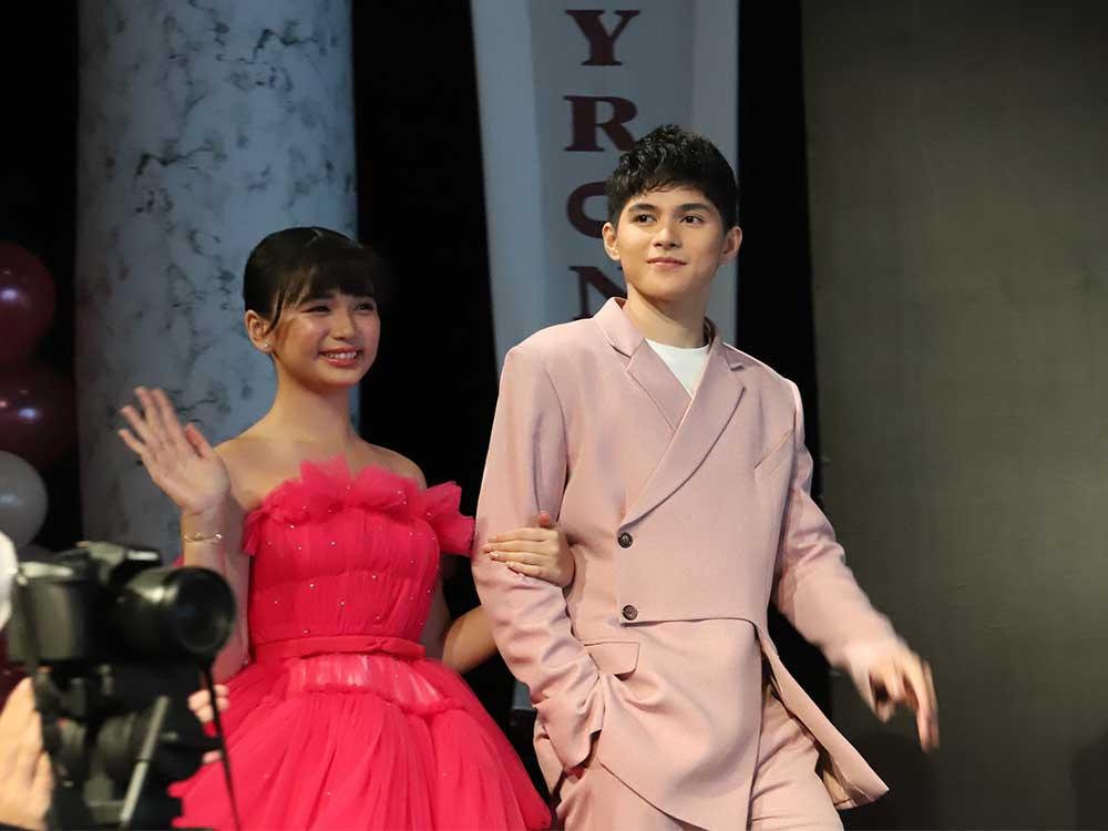 Sofia Pablo and Allen Ansay