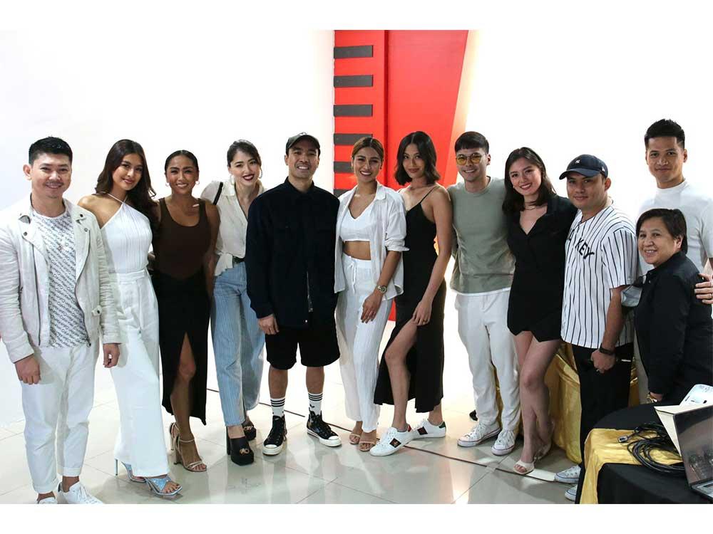 In photos at the story conference of gma s upcoming mega series