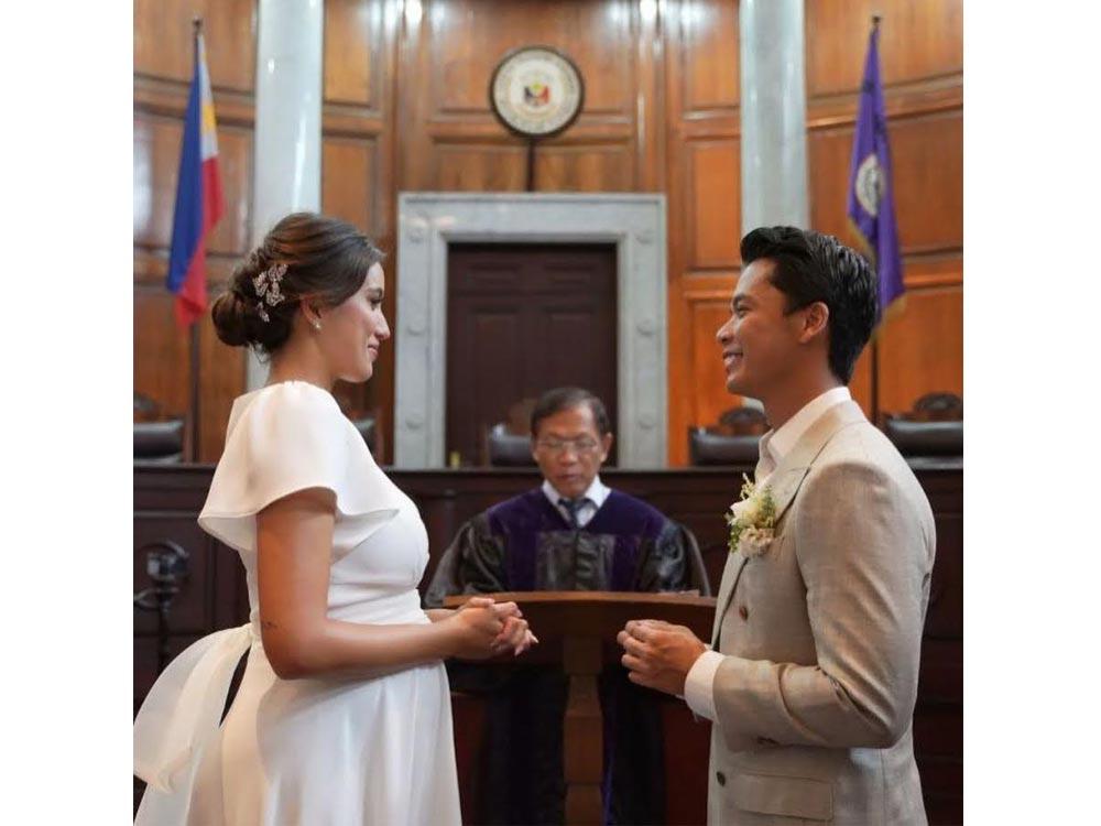 Rachel peters and migz villafuerte wedding