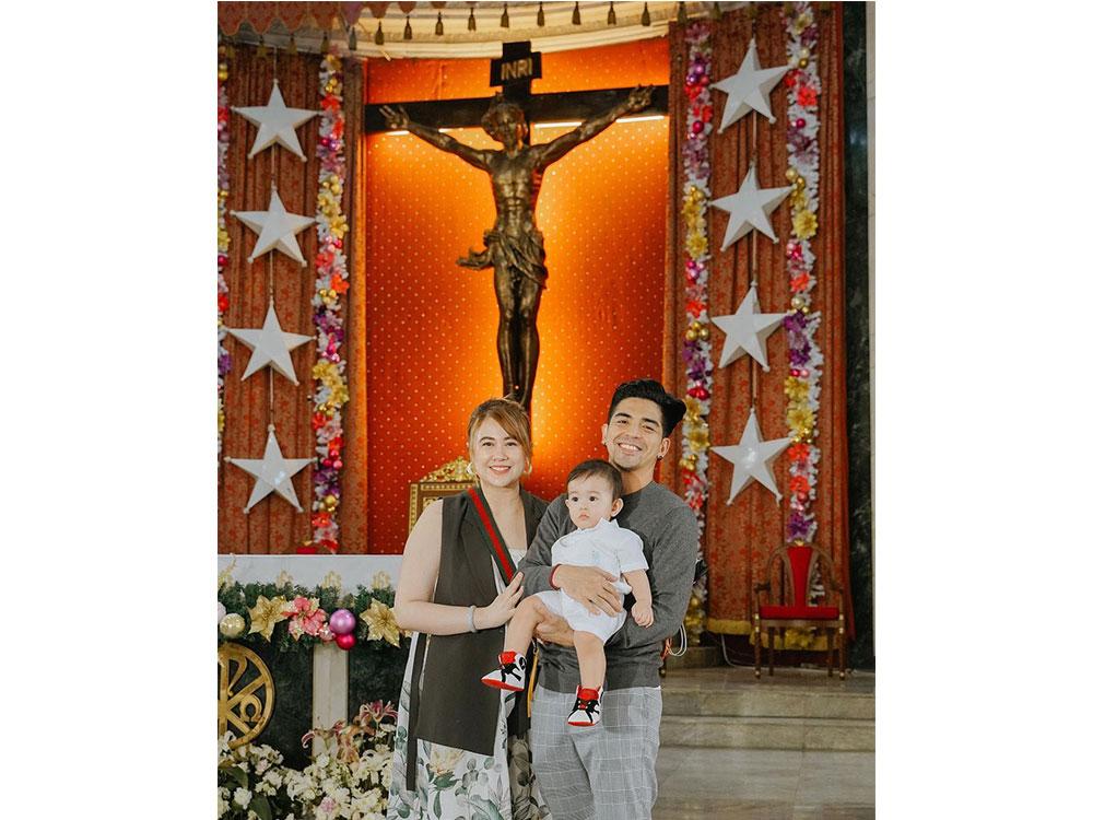 Mark Fernando Herras a.k.a. Baby Corky's baptism