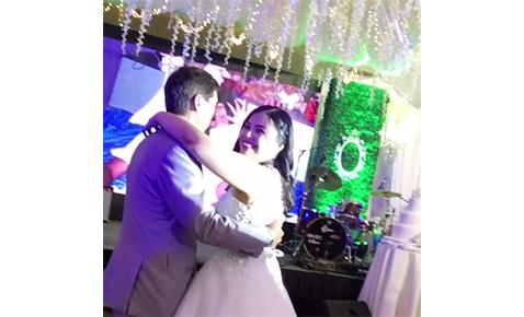 Father and daughter dance