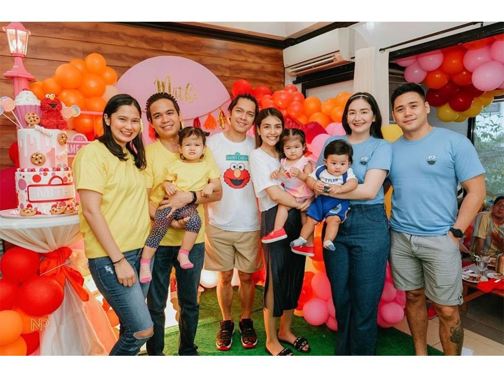 Enola Mithi with guests