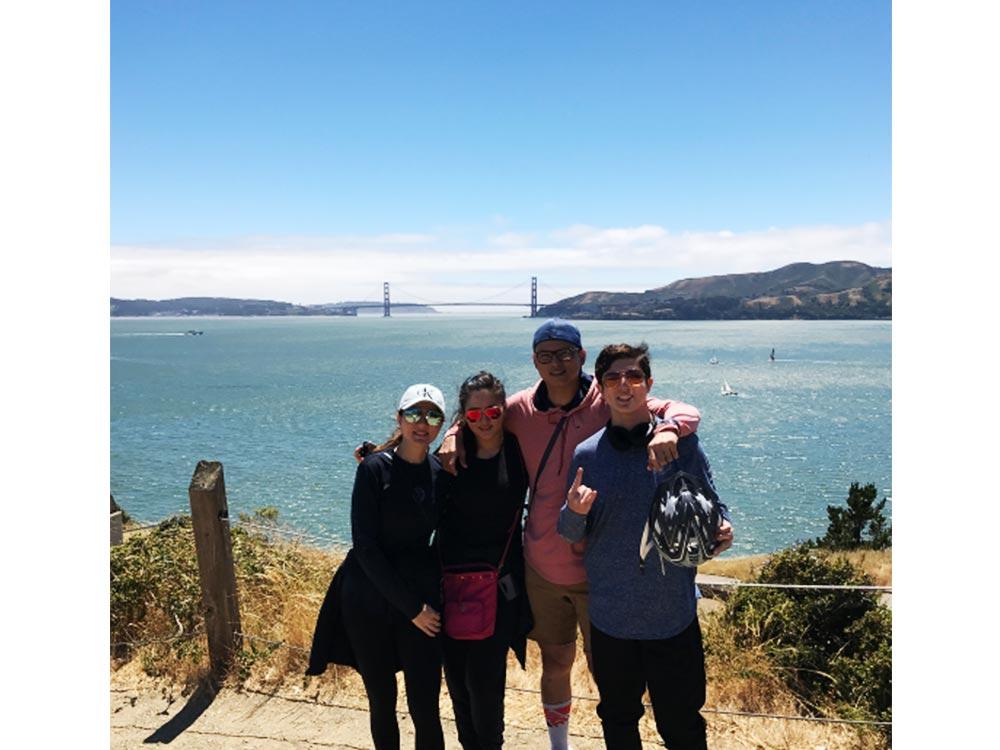 Golden Gate Bridge view