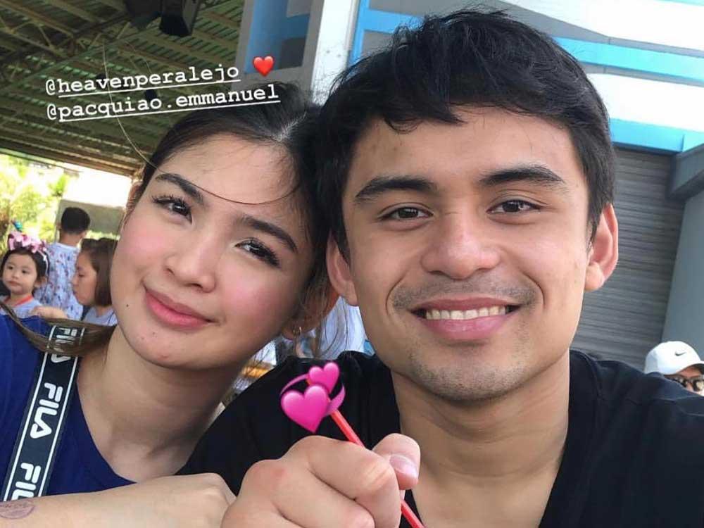 Jimuel Pacquiao and Heaven Peralejo