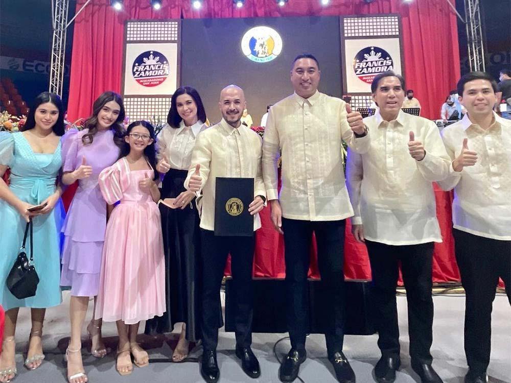 Francis Zamora and Macky Mathay