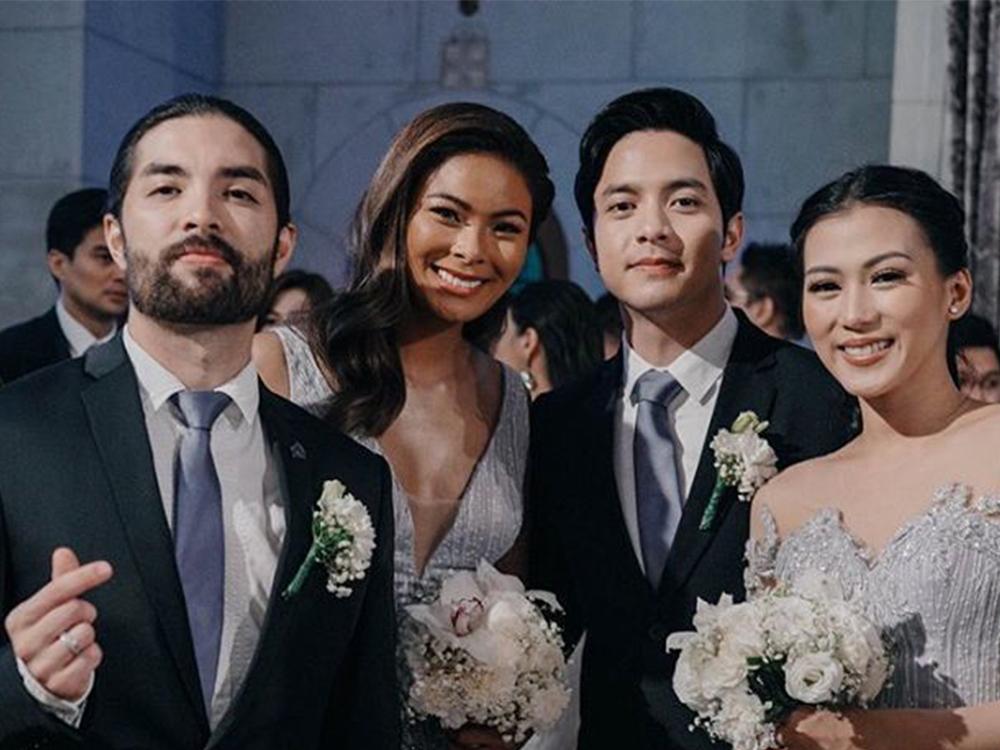 Jorros Gamboa, Maxine Medina, Alden Richards, and Alex Gonzaga