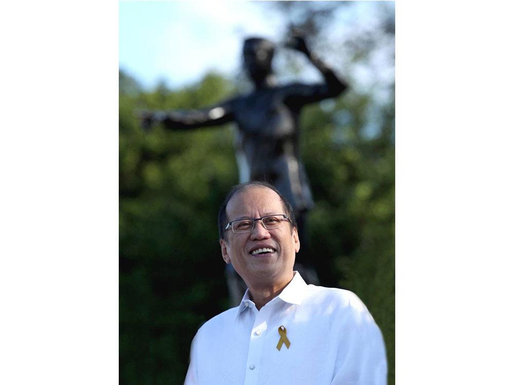 Former president Benigno 