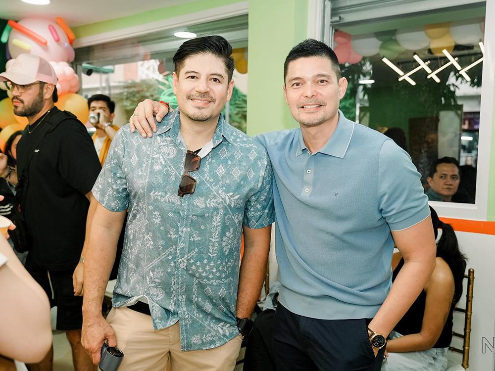 Dingdong Dantes and Arthur Solinap