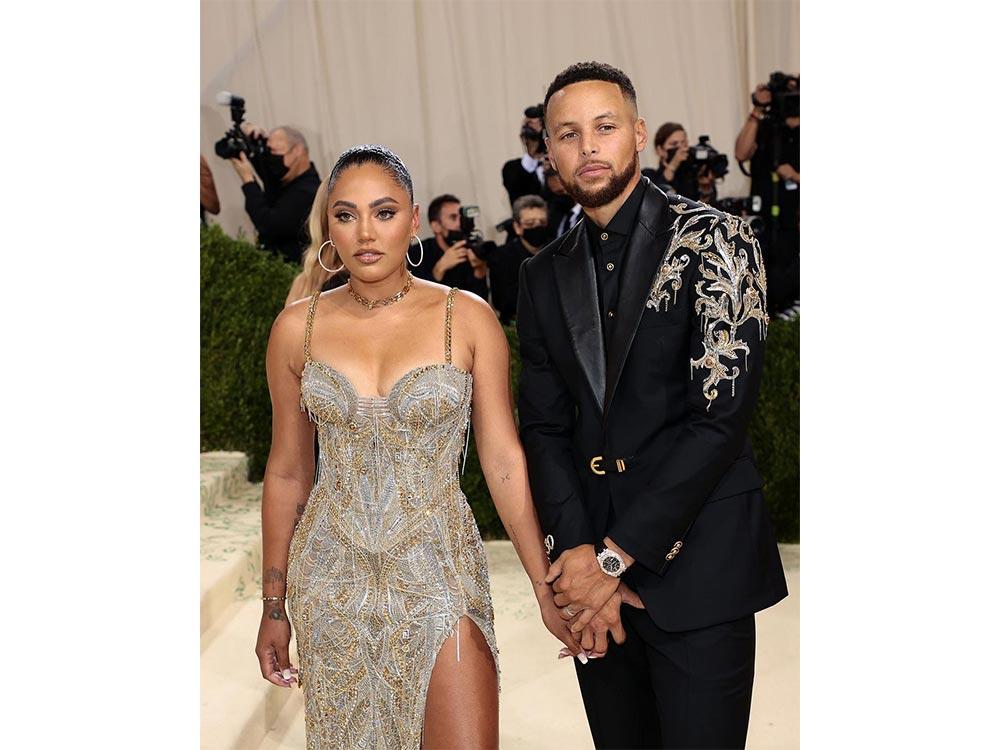 Ayesha and Steph Curry