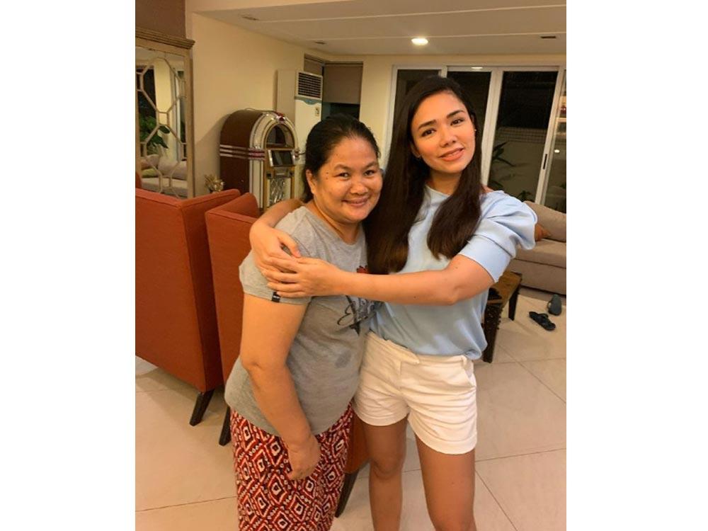 Danica Sotto and Ate Angie