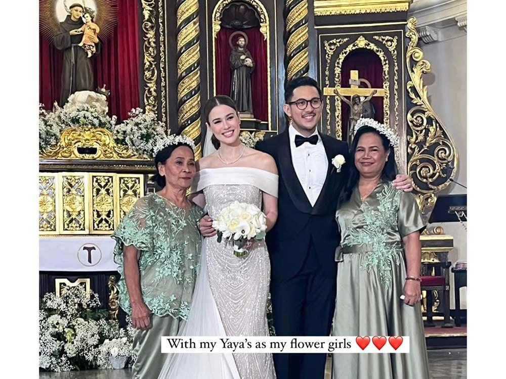 Valeen Montenegro and her yaya