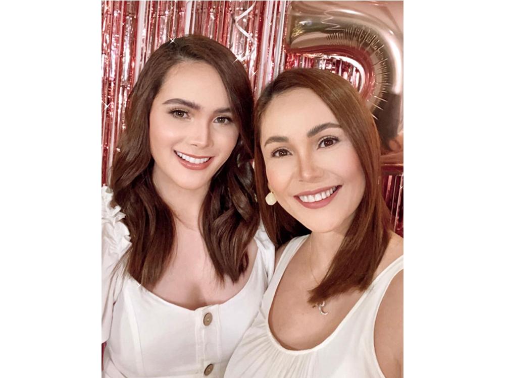 Almira Muhlach and Alyssa Alvarez