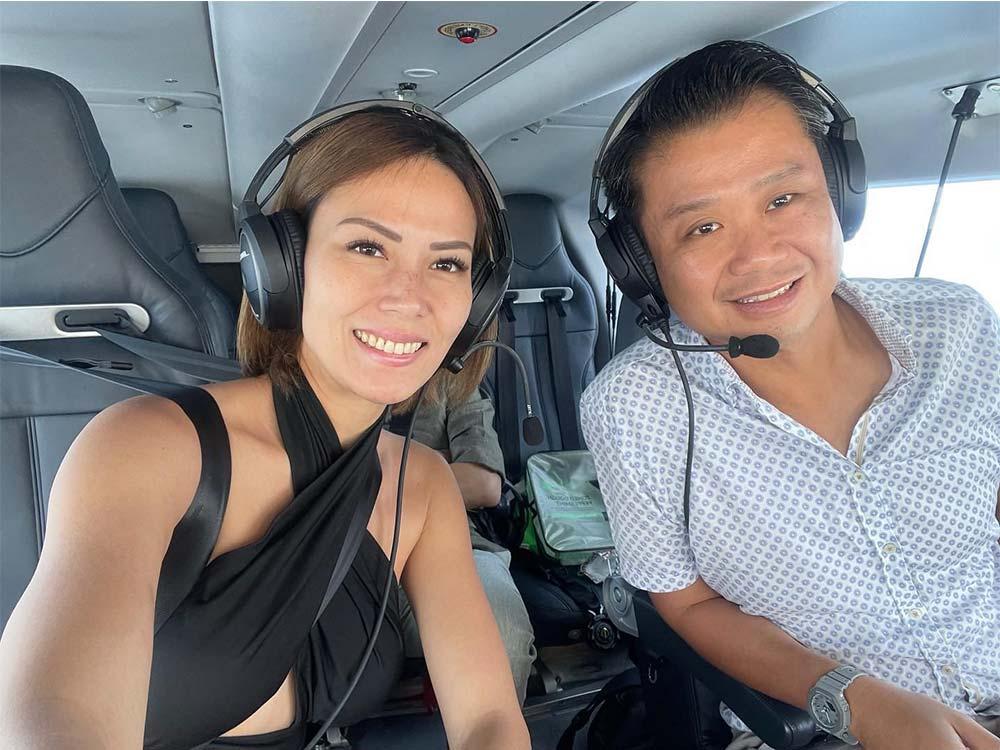 Bianca Manalo and Sen. Win Gatchalian