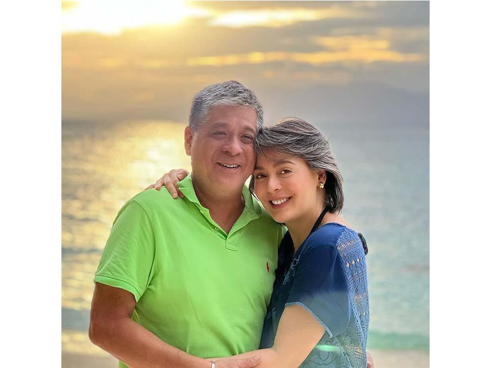 Dawn Zulueta and ex-Davao del Norte Rep. Anton Lagdameo