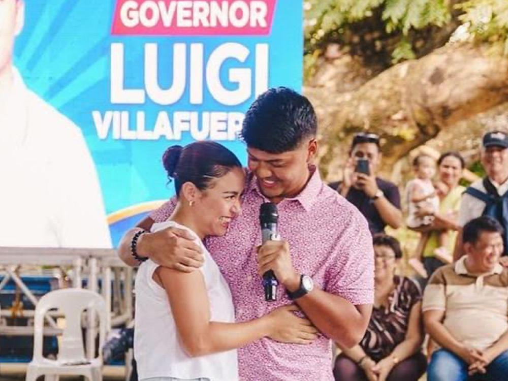 Yassi Pressman and Governor Luigi Villafuerte