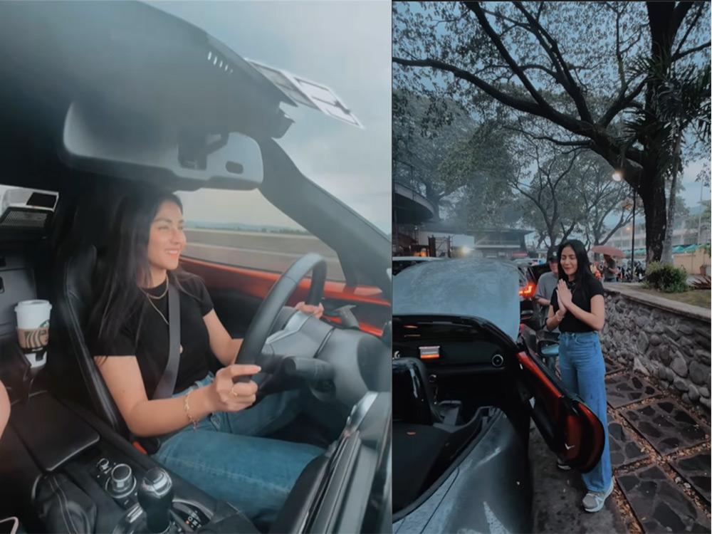 Gabbi Garcia welcomes the new year with a new ride | GMA Entertainment