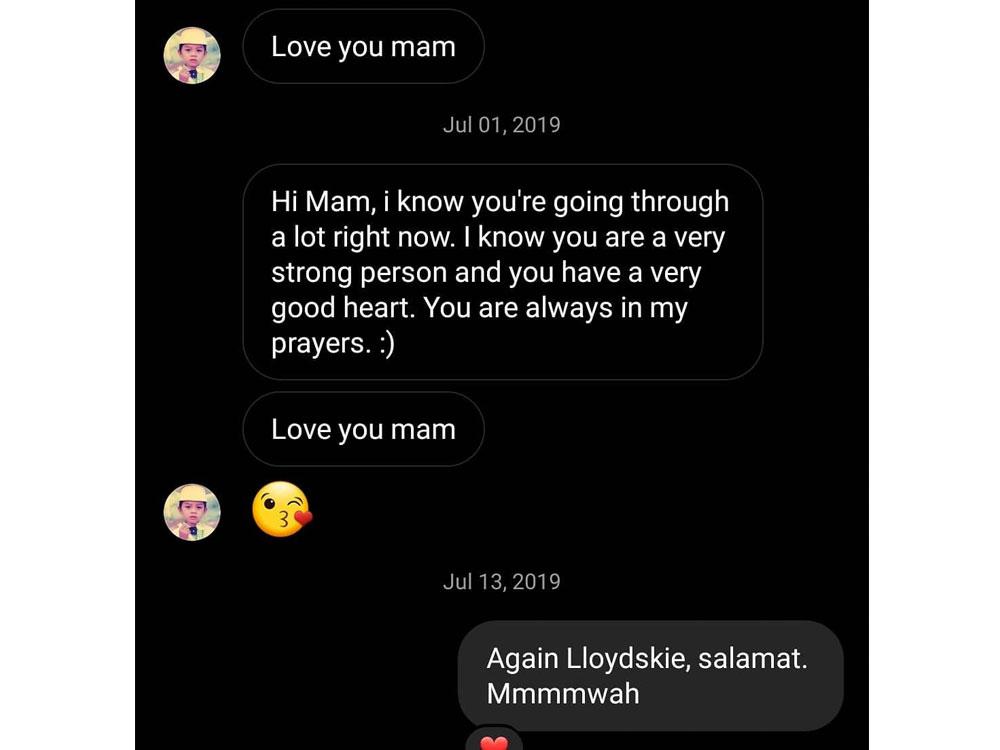 Comforting words from Lloyd