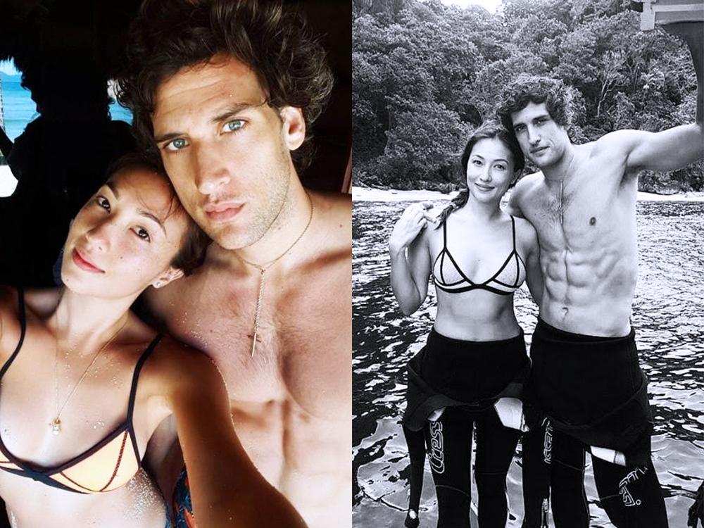 Solenn Heussaff and Nico Bolzico