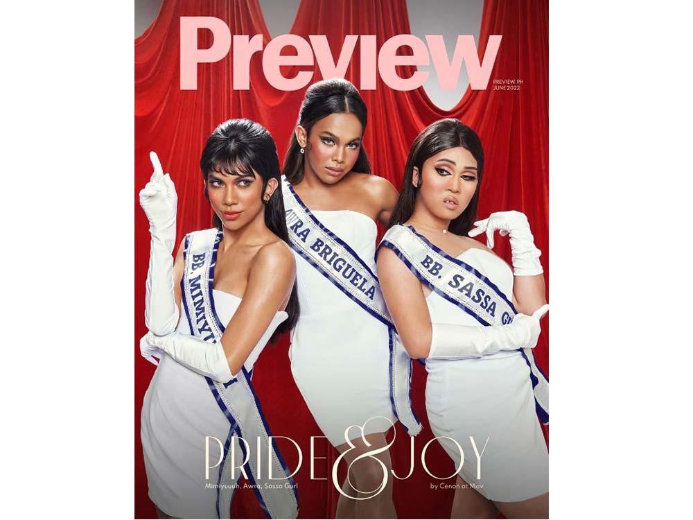 Mimiyuuuh, Sassa Gurl, and Awra Briguela