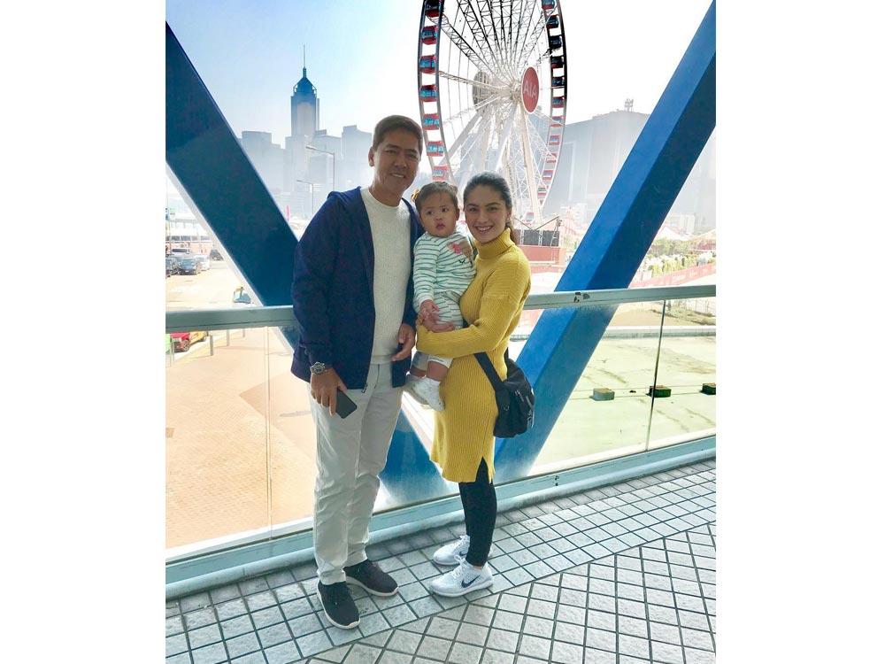 Vic Sotto, Pauleen Luna, Baby Tali