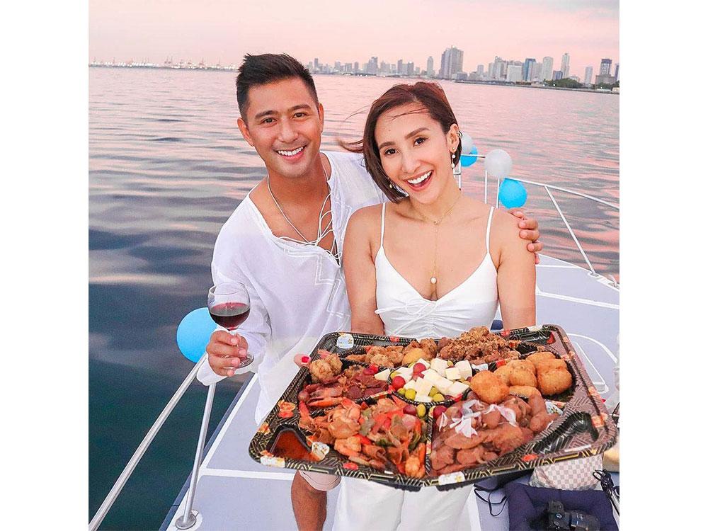 Rocco Nacino and Melissa Gohing