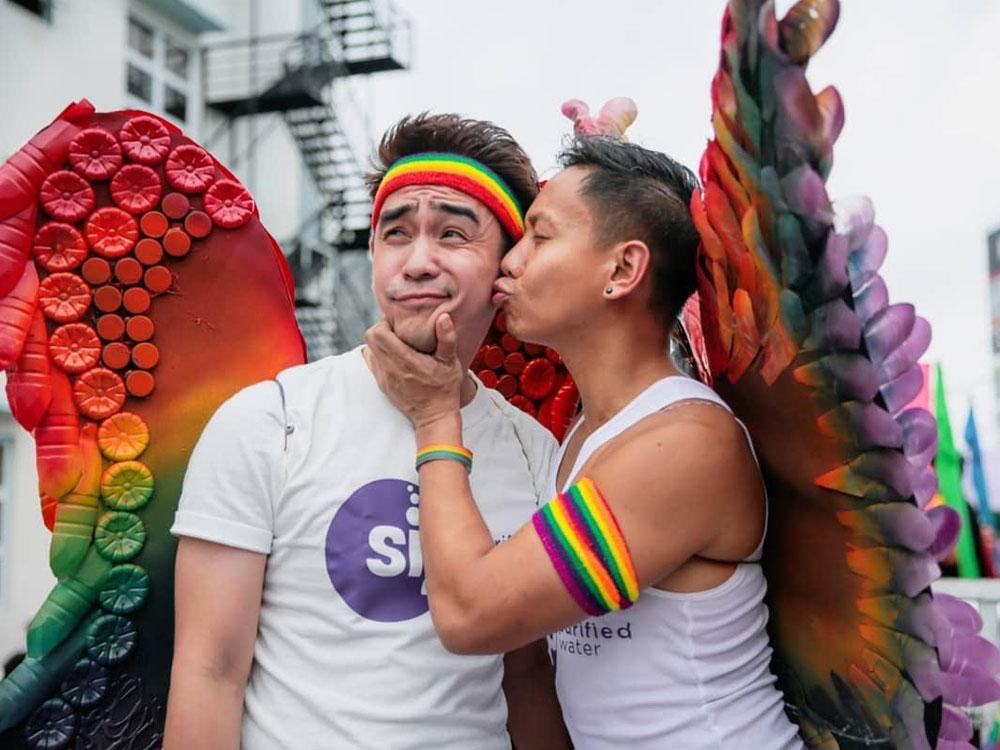 Mikey Bustos and RJ Garcia