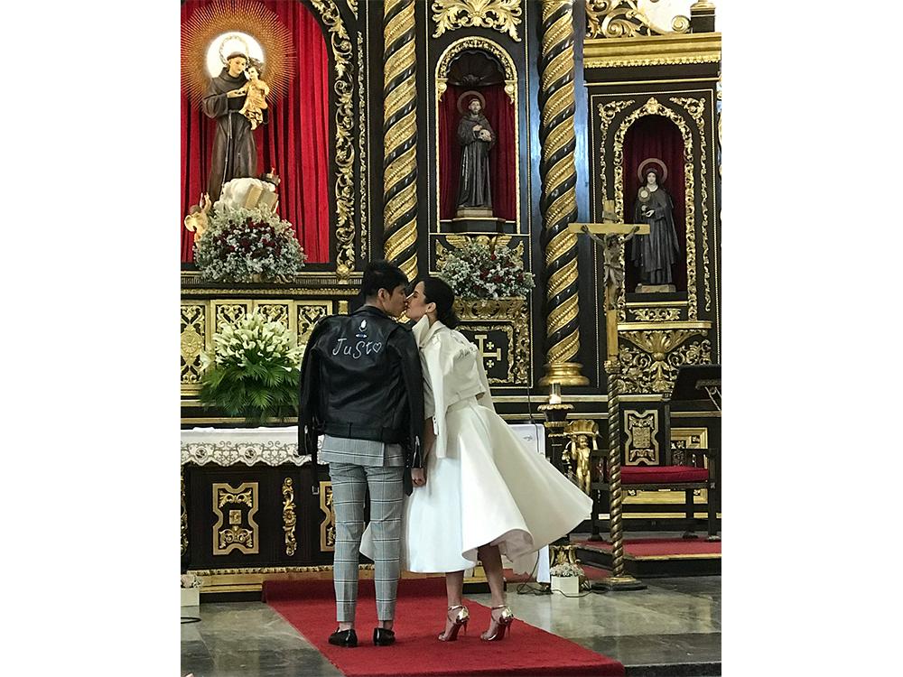 Maxene Magalona with Rob Mananquil in Manila