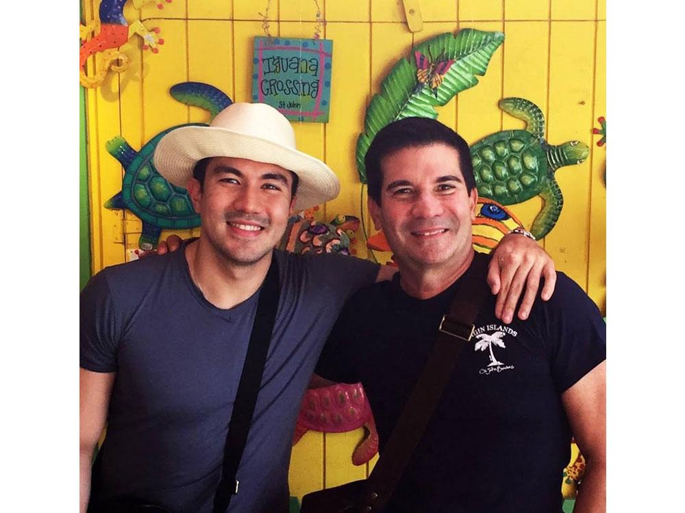Edu Manzano and Luis Manzano