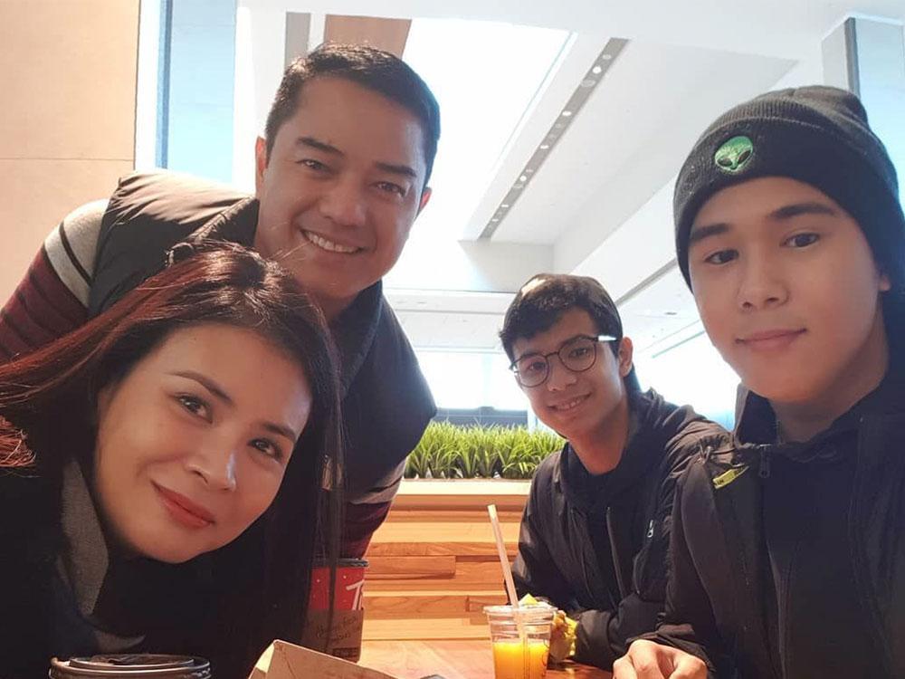 Gelli de Belen and Ariel Rivera