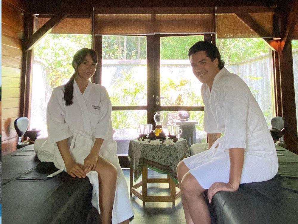 Aubrey Miles and Troy Montero