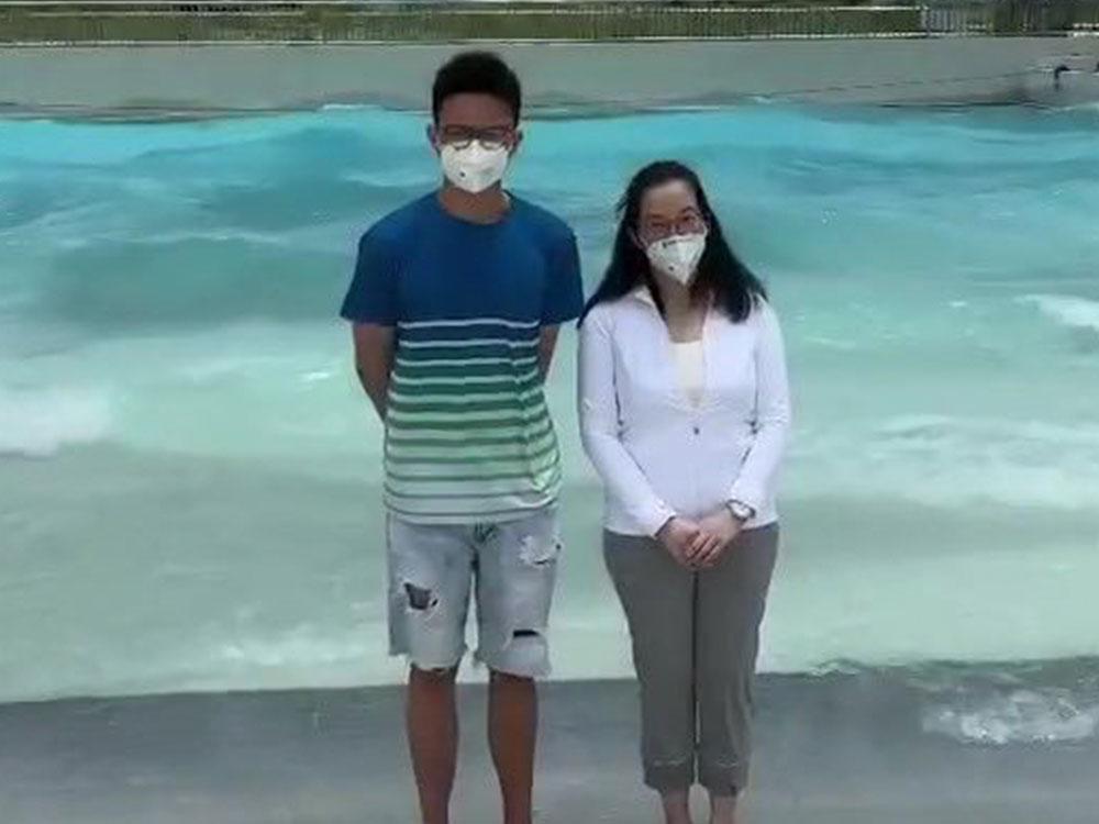 Kris Aquino and family