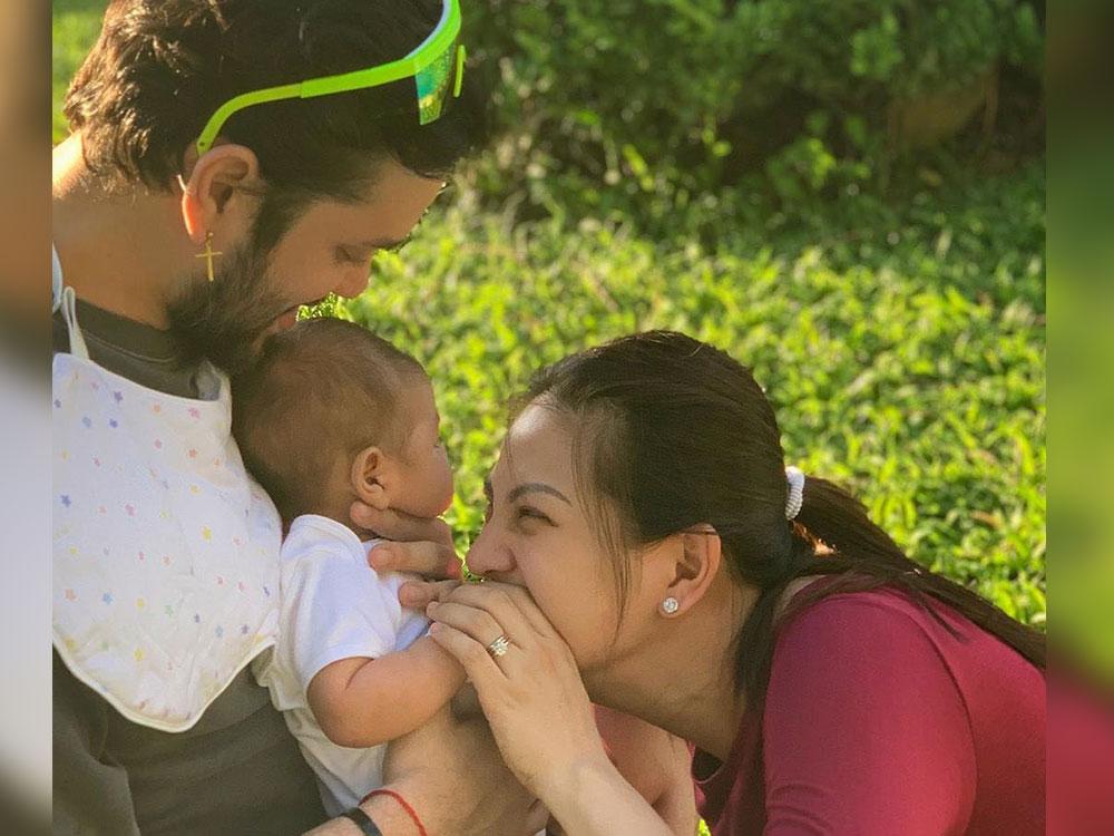 Luane Dy, Carlo Gonzalez, and baby Jose Christiano