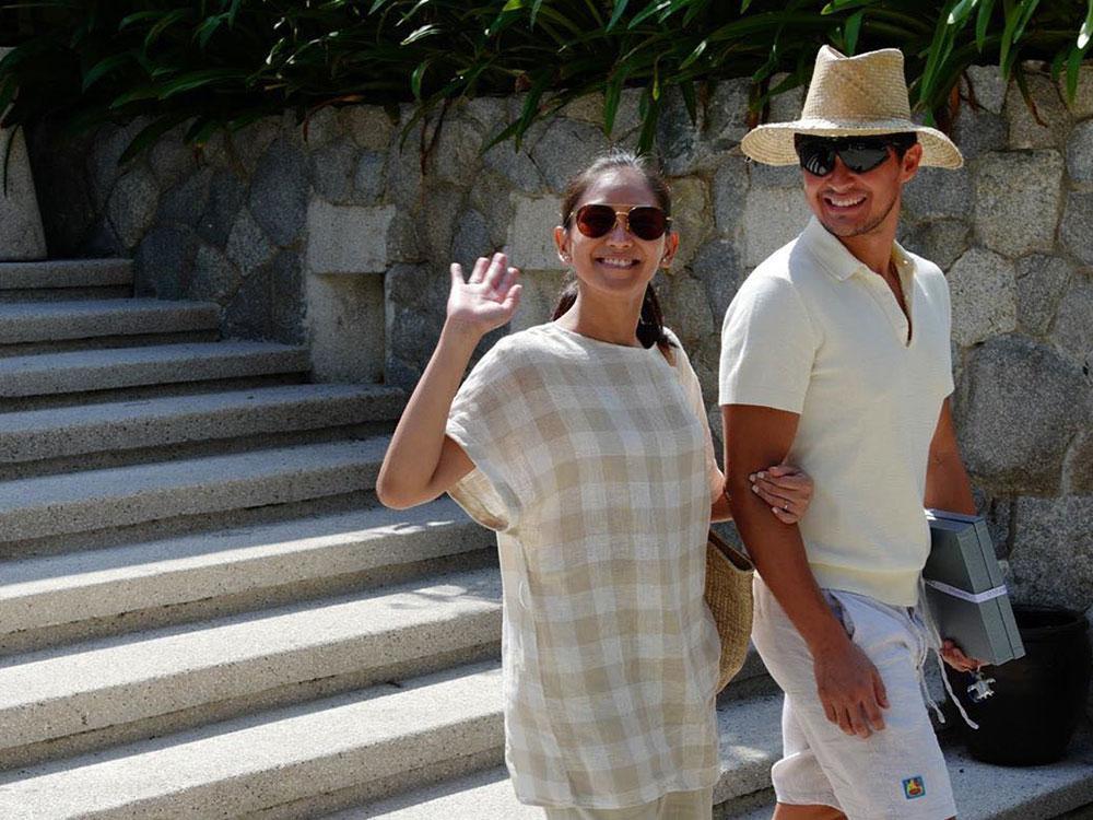 Matteo Guidicelli and Sarah Geronimo