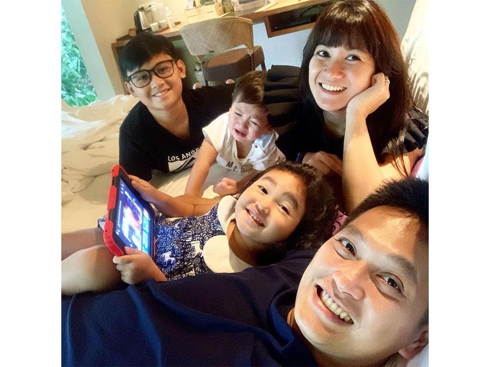 Camille Prats and VJ Yambao's family